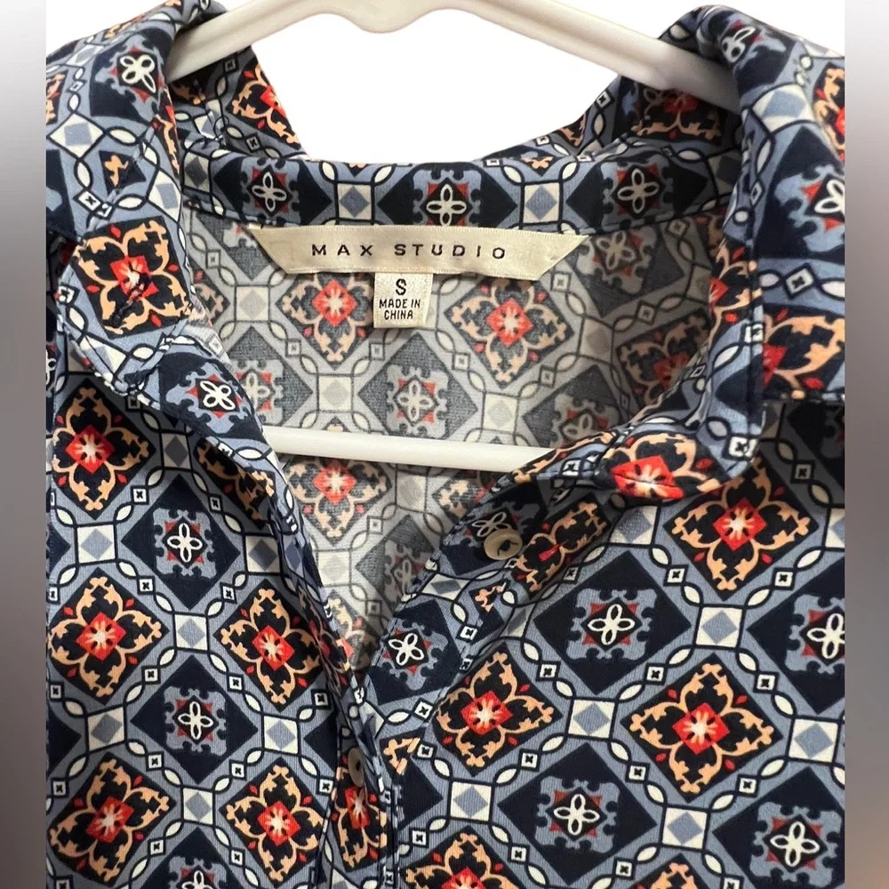 Max Studio Belted Dress - Picture 2 of 6